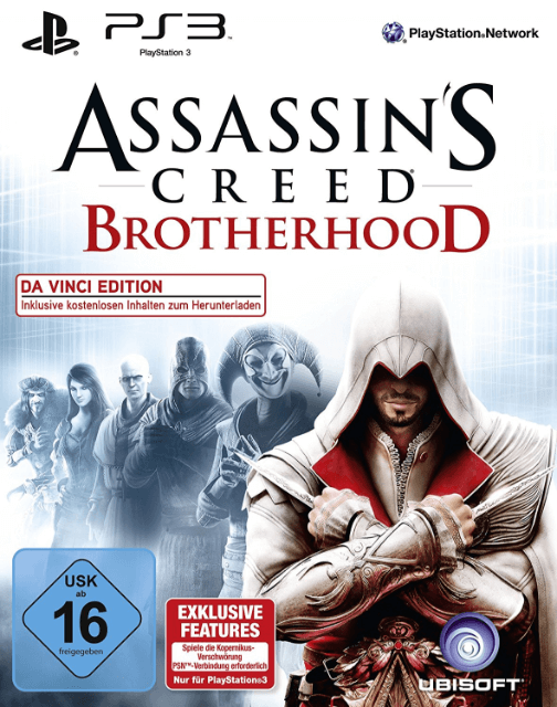 Assassin's Creed Brotherhood + Assassin's Creed Revelations box art for Playstation 3